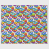 Inpakpapier - Pride Cakes 1 (Vlak)