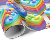 Inpakpapier - Pride Cakes 1 (Rol Hoek)
