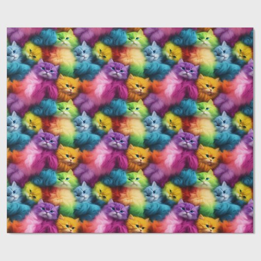 Inpakpapier - Pride Cats 2 (Vlak)
