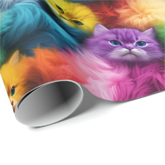 Inpakpapier - Pride Cats 2 (Rol Hoek)