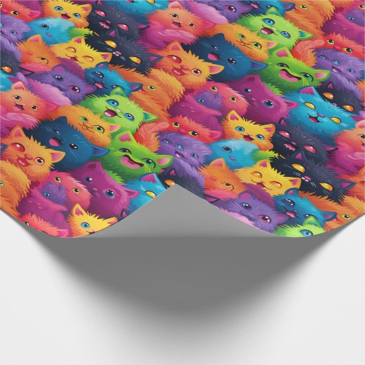 Inpakpapier - Pride Cats 3 (Hoek)