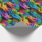 Inpakpapier - Pride Little Dragons 1 (Hoek)