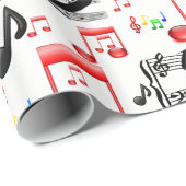 Inpakpapier Rockmuziek (Rol Hoek)