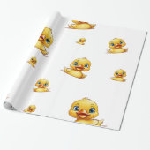 Inpakpapier - Rubber Ducky Theme (Uitgerold)