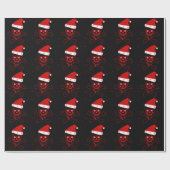 Inpakpapier/Schedel Cadeaupapier (Vlak)