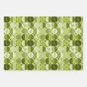 inpakpapier set van 3 vellen abstract ontwerp (Voorkant 3)