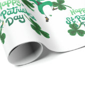 Inpakpapier - St. Patrick's Day Gift Wrap (Rol Hoek)