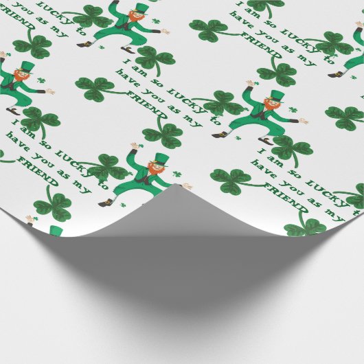 Inpakpapier - St. Patrick's Day Gift Wrap (Hoek)