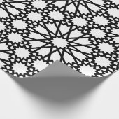 Inpakpapier - Sterpatroon B / W (Hoek)