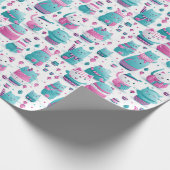 Inpakpapier - Transgender Pride Katten 1 (Hoek)