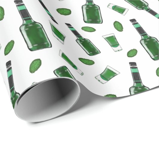 Inpakpapier van Creme de Menthe (Rol Hoek)