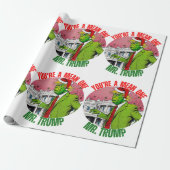 INPAKPAPIER VAN DONALD TRUMP (Uitgerold)