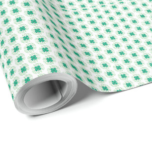 Inpakpapier van gevlekte witte stof