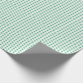 Inpakpapier van gevlekte witte stof (Hoek)