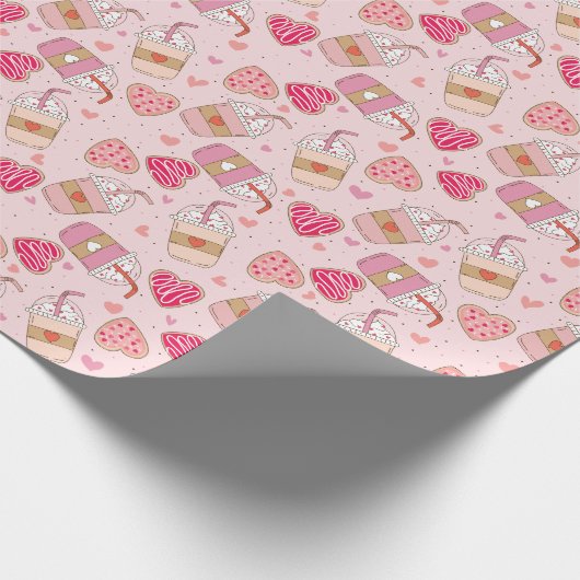 inpakpapier van Retro Valentijns (Hoek)