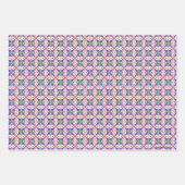 Inpakpapier - Variaties op vijfkleurige boogie (Voorkant 3)