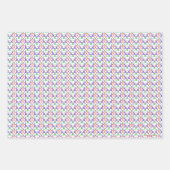 Inpakpapier - Variaties op vijfkleurige boogie (Voorkant 2)