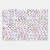 Inpakpapier - Variaties op vijfkleurige boogie (Voorkant)