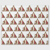 Inpakpapier - Viking krijger (Vlak)