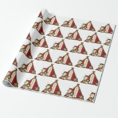 Inpakpapier - Viking krijger (Uitgerold)