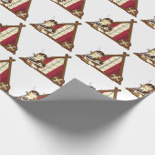 Inpakpapier - Viking krijger (Hoek)