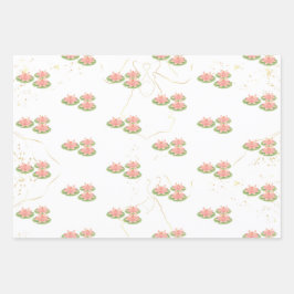Inpakpapier Vlakke Vellen | Lotus- en Feestthema