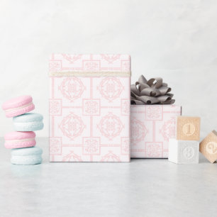 inpakpapier voor Aziatische Baby showers blozen