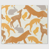 inpakpapier voor betoverde bossen (Vlak)