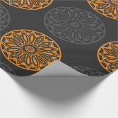 inpakpapier voor bloemenmotief (Hoek)