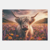 Inpakpapier voor Decoupage 3 Whimsical Highlands Vel (Voorkant 3)