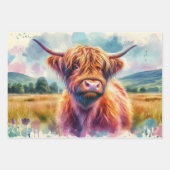 Inpakpapier voor Decoupage 3 Whimsical Highlands Vel (Voorkant)