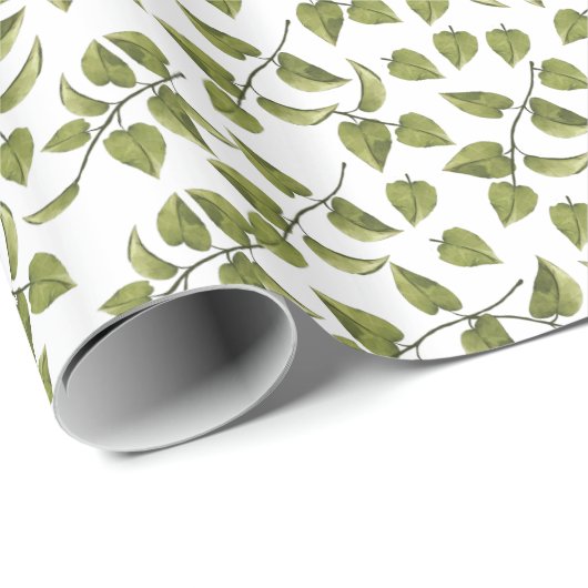 inpakpapier voor groene klimop (Rol Hoek)