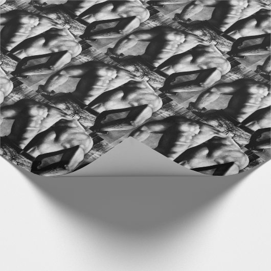 Inpakpapier voor hem mannelijke bodybuilder (Hoek)