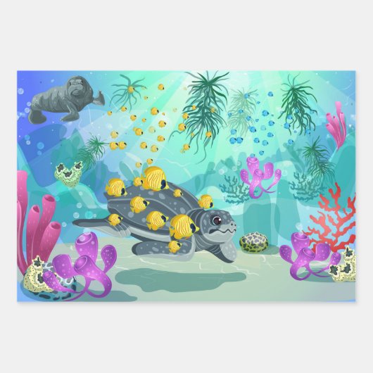 inpakpapier voor in het water levende organismen (Voorkant 3)