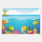 inpakpapier voor in het water levende organismen (Voorkant)