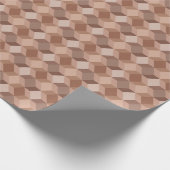 Inpakpapier voor Kerstmis. Geruit patroon. (Hoek)