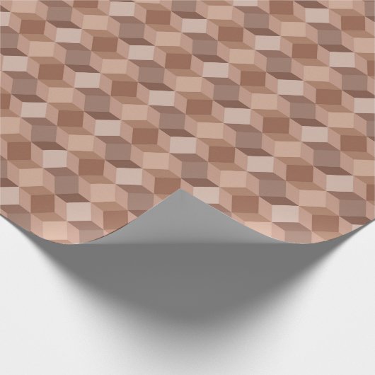 Inpakpapier voor Kerstmis. Geruit patroon. (Hoek)