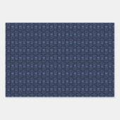 Inpakpapier voor Kerstmis met bloemmotief. (Voorkant 2)