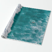 inpakpapier voor oceaangolven (Uitgerold)