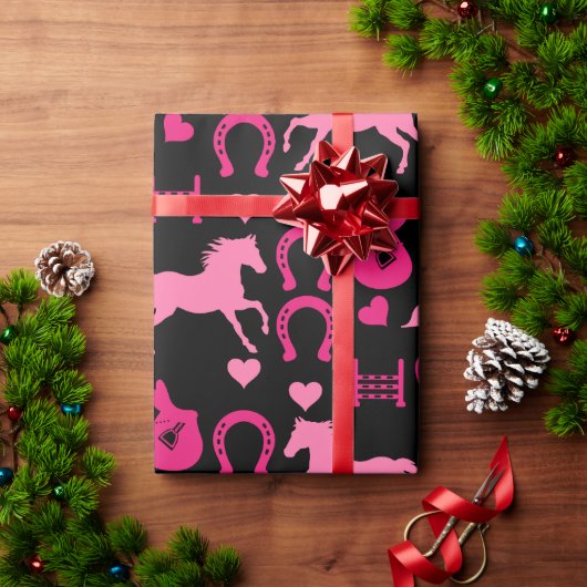 inpakpapier voor paardrijden (Feestdagen Geschenken)