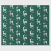 inpakpapier voor rendieren in bossen (Vlak)