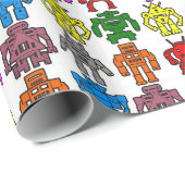 inpakpapier voor robotsilhouetten (Rol Hoek)