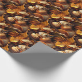 inpakpapier voor slapende eekhoorn (Hoek)