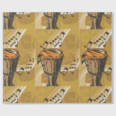 inpakpapier voor trommelgeluid (Vlak)