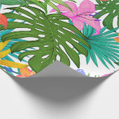 inpakpapier voor tropische bloemen (Hoek)