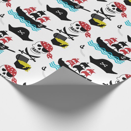 inpakpapier voor zeepiraten (Hoek)