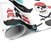 inpakpapier voor zeepiraten (Rol Hoek)