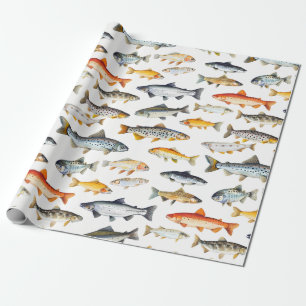Inpakpapier voor zoetwatervissen