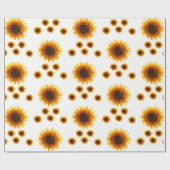 Inpakpapier Zonnebloem (Vlak)