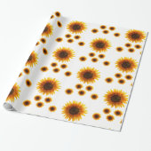 Inpakpapier Zonnebloem (Uitgerold)